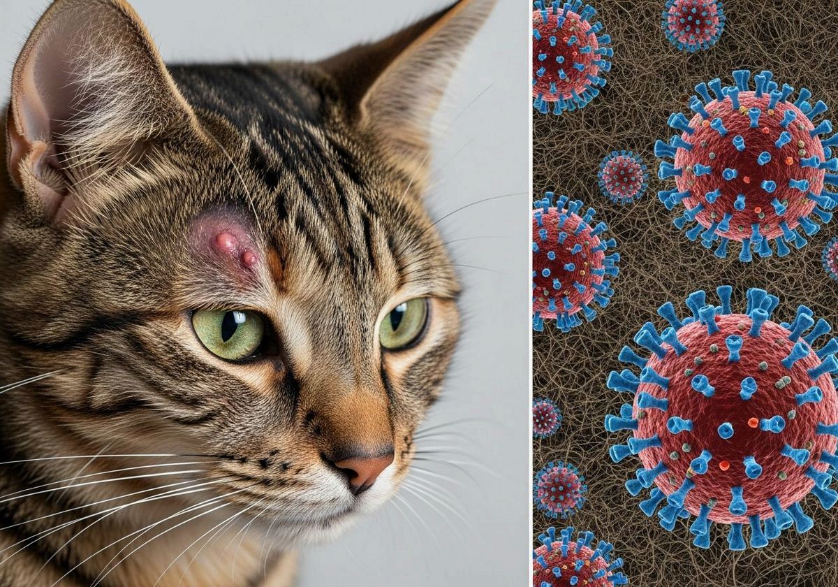 Вирус оспы кошек, новый представитель рода Orthopoxvirus в Европе, анализ кожных соскобов в ветеринарии